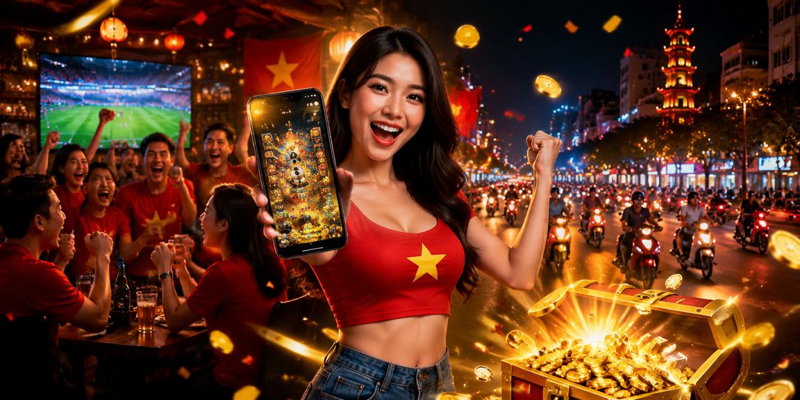 Người chơi dùng điện thoại trải nghiệm casino tại Hà Nội về đêm